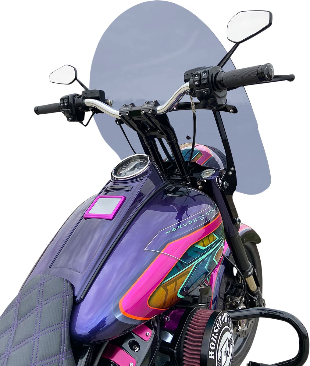 Klock Werks Windshield B Brd 17.5" Ds Windshield Oem Harley Type Klock Werks