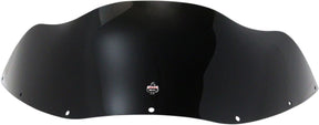 Klock Werks 8" Flare® Windshield, Solid Black - FXRP/FXRT/FXRD style fairings Windshield Oem Harley Type Klock Werks