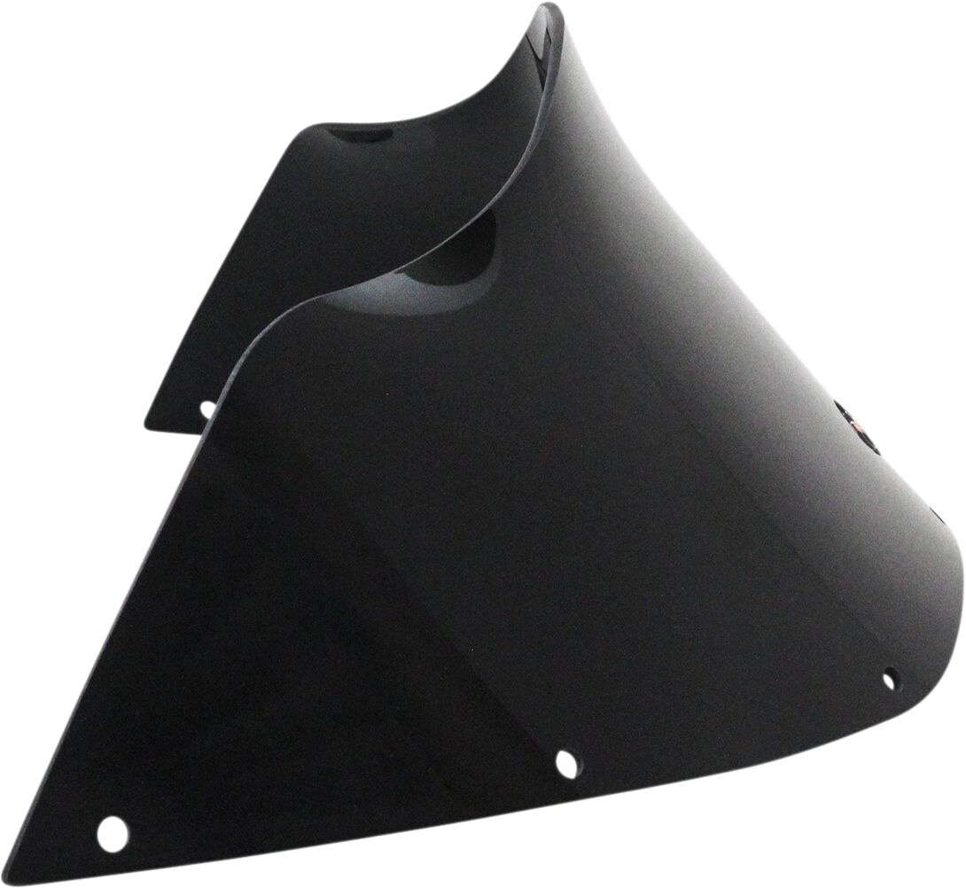 Klock Werks 8" Flare® Windshield, Solid Black - FXRP/FXRT/FXRD style fairings Windshield Oem Harley Type Klock Werks
