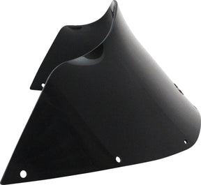 Klock Werks 8" Flare® Windshield, Solid Black - FXRP/FXRT/FXRD style fairings Windshield Oem Harley Type Klock Werks