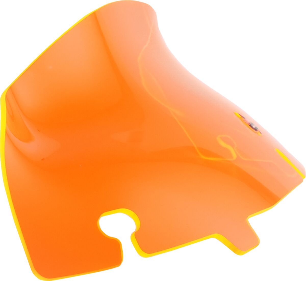 Klock Werks Windshield Flh 4" Orng Windshield Oem Harley Type Klock Werks