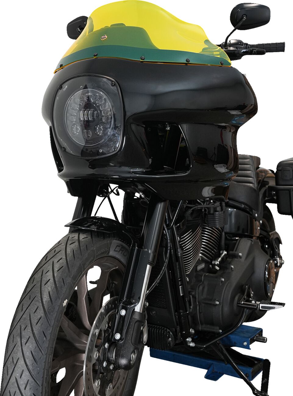 Klock Werks Windshield Fxrp 9" Ylw Windshield Oem Harley Type Klock Werks