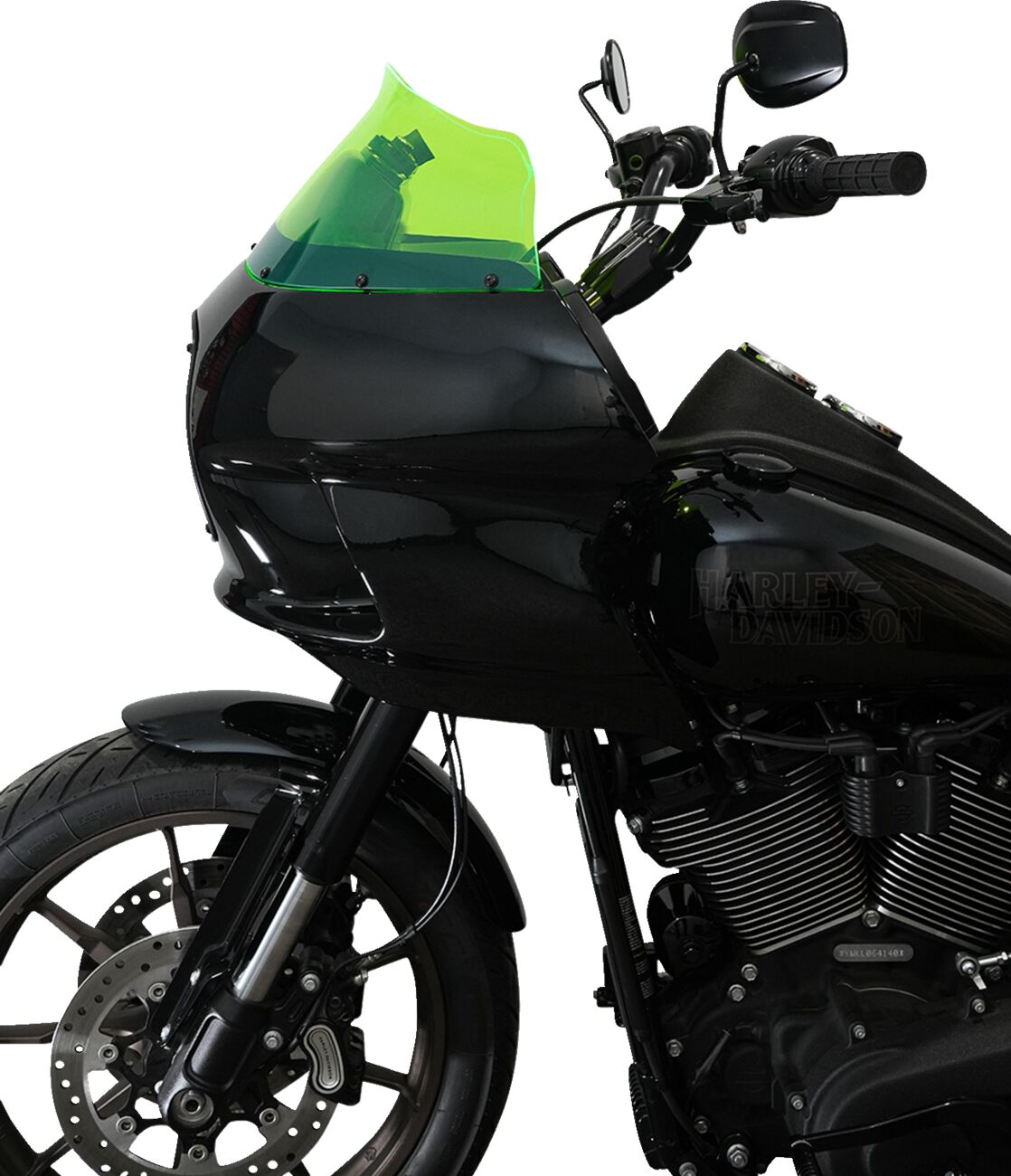 Klock Werks Windshield Fxrp 9" Grn Windshield Oem Harley Type Klock Werks