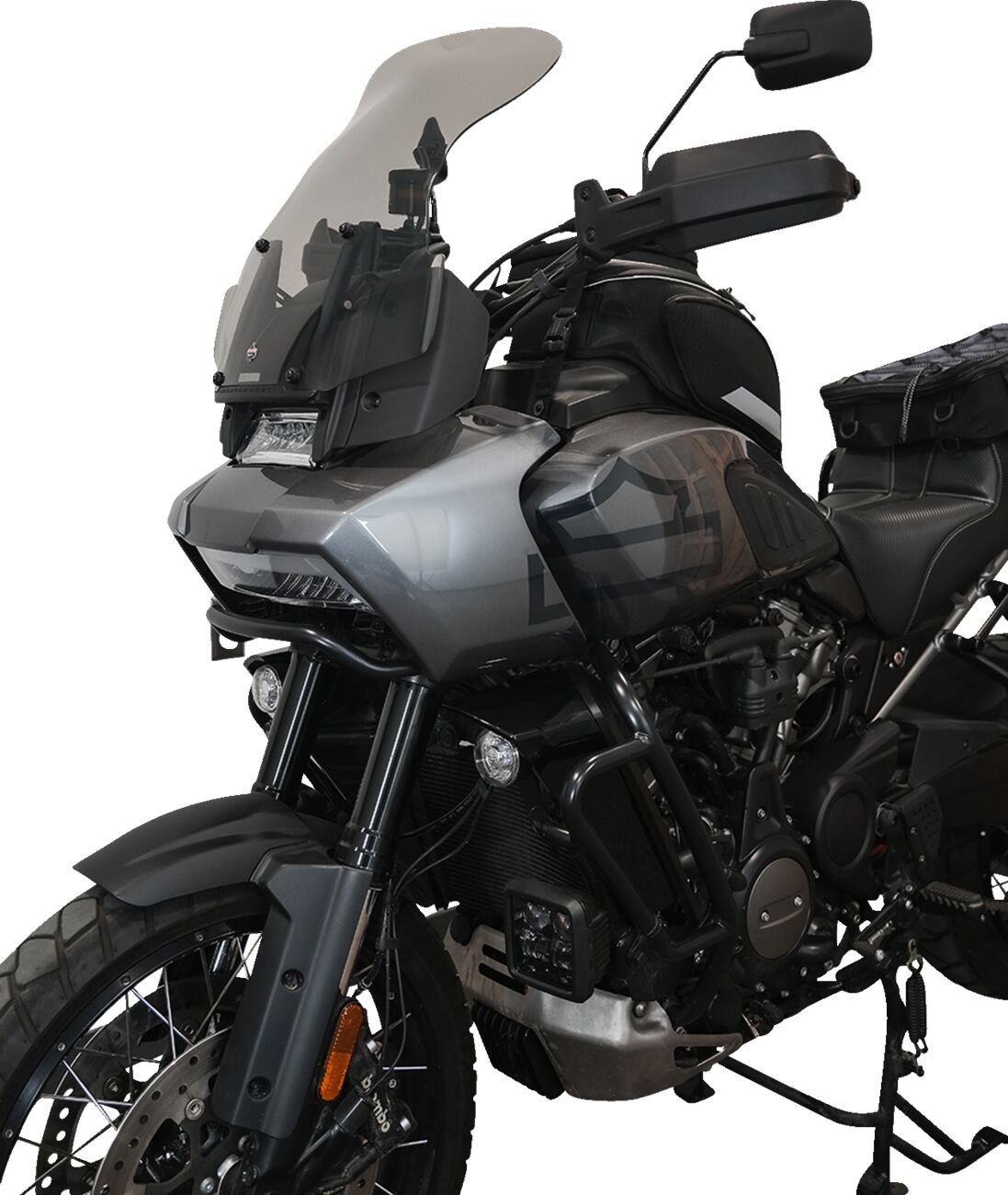 Klock Werks Flare Windshield - Pan America Windshield Oem Harley Type Klock Werks