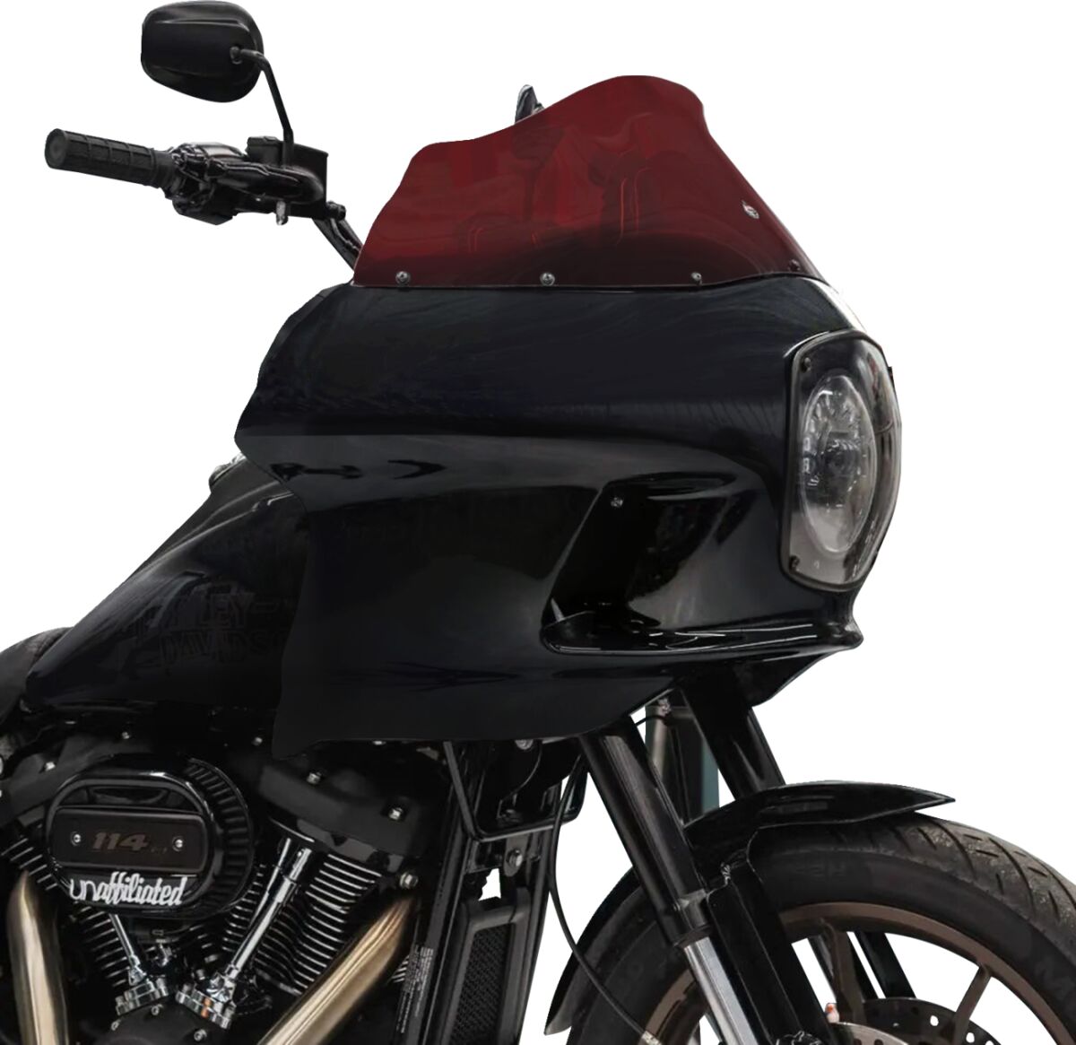 Klock Werks Fxrp Flare Windshield 9 WINDSHIELD-OEM HARLEY TYPE Klock Werks