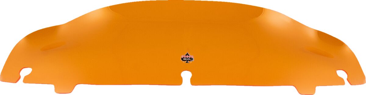 Klock Werks Windshield Flare Flh 4" Sport Orange Windshield Oem Harley Type Klock Werks