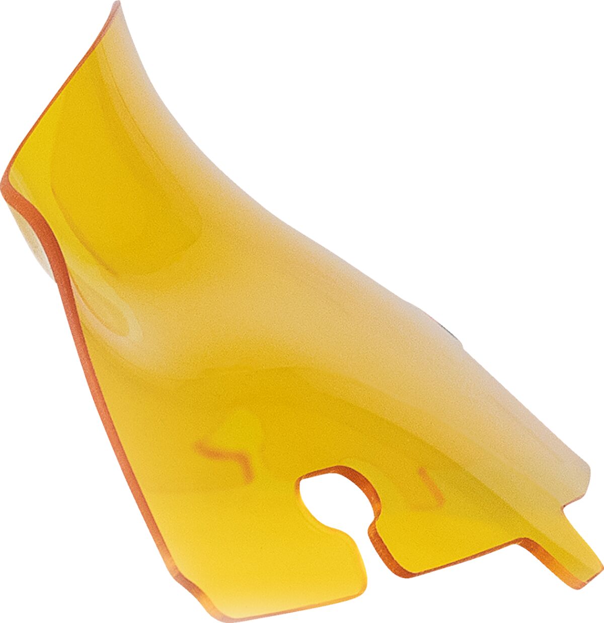Klock Werks Windshield Flare Flh 4" Sport Yellow Windshield Oem Harley Type Klock Werks