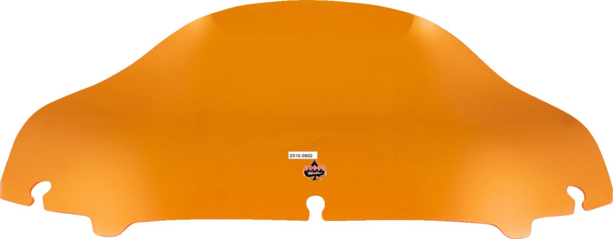 Klock Werks Windshield Flare Flh 6.5" Sport Orange Windshield Oem Harley Type Klock Werks