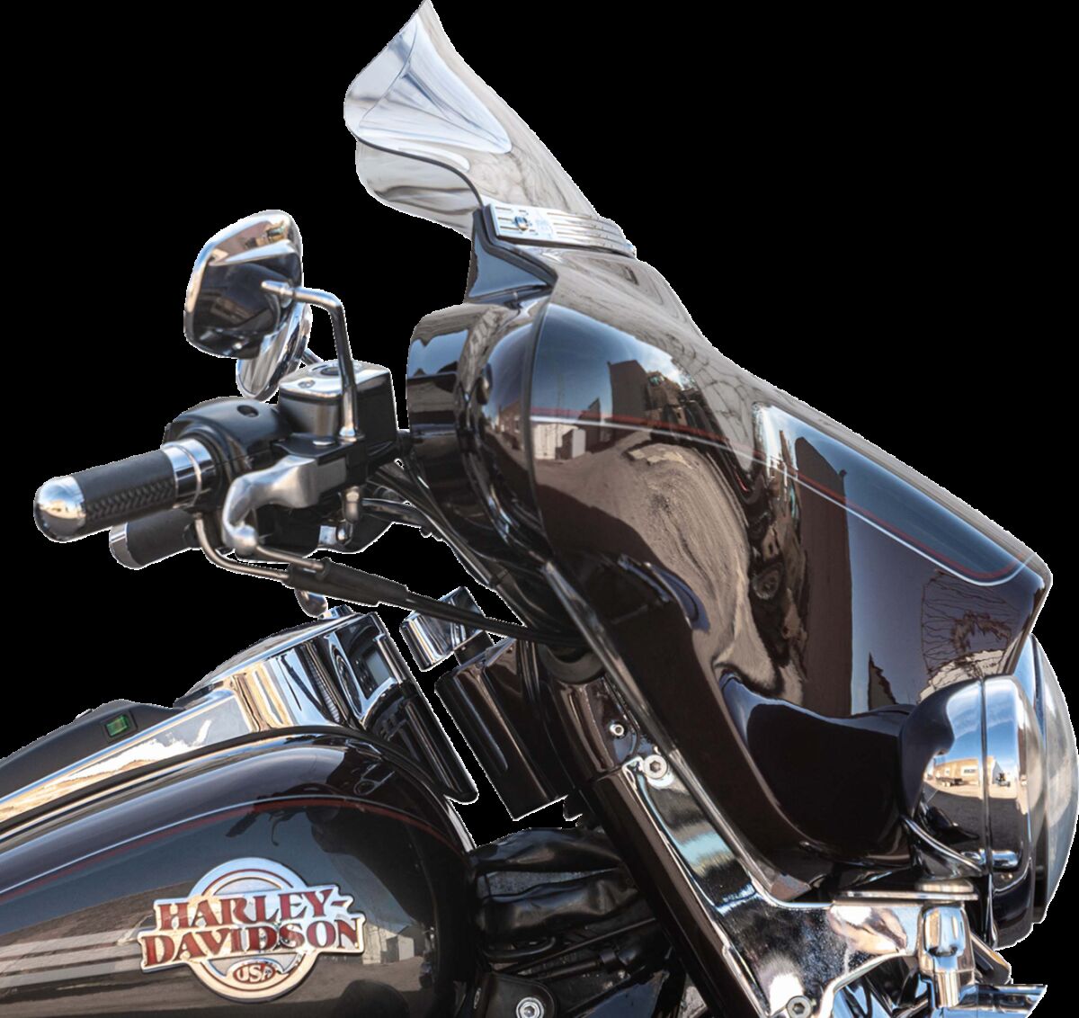 Klock Werks Flh 1996 2013 Flare Windsh WINDSHIELD-OEM HARLEY TYPE Klock Werks