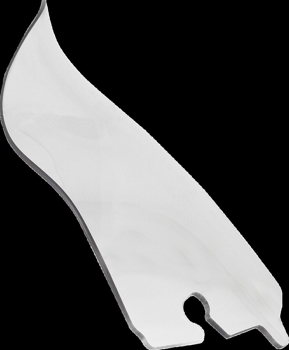 Klock Werks Windshield Flare Flh 6.5" Clear Windshield Oem Harley Type Klock Werks