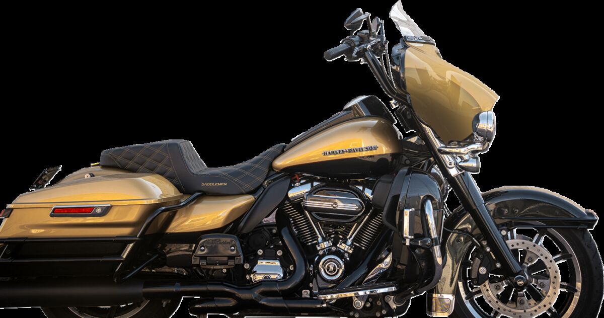 Klock Werks Windshield Flare Flh 6.5" Clear Windshield Oem Harley Type Klock Werks