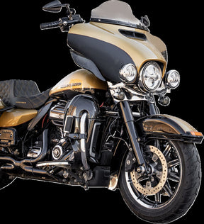 Klock Werks Windshield Flare Flh 6.5" Clear Windshield Oem Harley Type Klock Werks