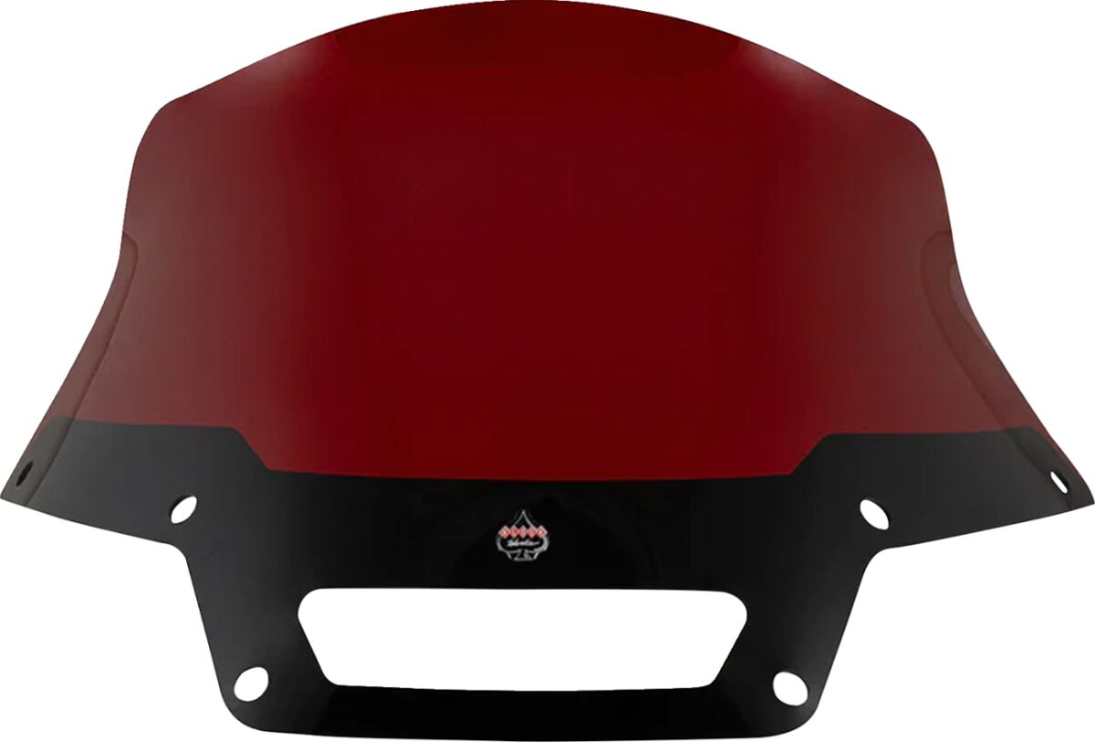 Klock Werks Windshield Flare Fxlrst Sport Red 8" Windshield Oem Harley Type Klock Werks