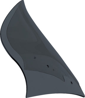 Klock Werks Windshield Flare Fltr Dark Smoke 13.5" Windshield Oem Harley Type Klock Werks