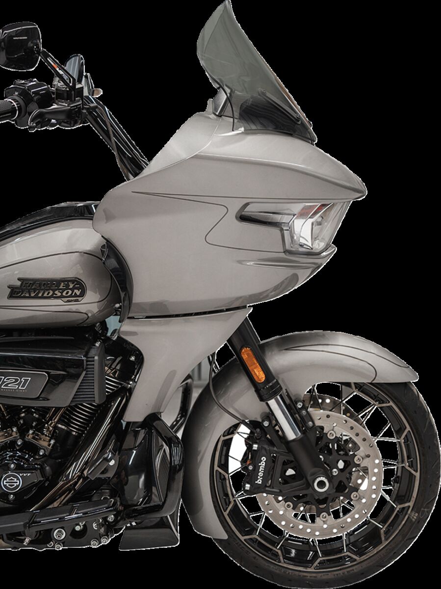 Klock Werks Windshield Flare Fltr Tint 13.5" Windshield Oem Harley Type Klock Werks