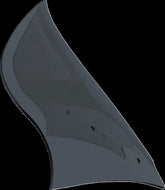 Klock Werks Windshield Flare Fltr Dark Smoke 12" Windshield Oem Harley Type Klock Werks