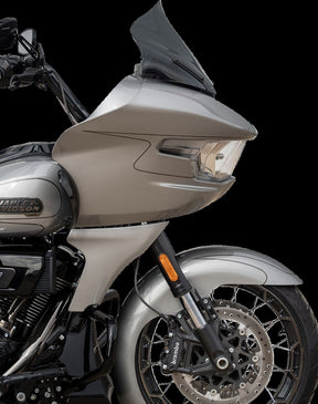 Klock Werks Windshield Flare Fltr Dark Smoke 12" Windshield Oem Harley Type Klock Werks
