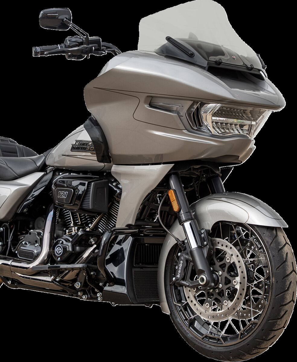 Klock Werks Windshield Flare Fltr Tint 12" Windshield Oem Harley Type Klock Werks