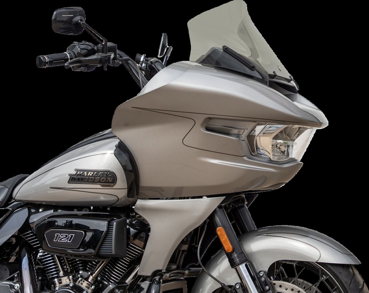 Klock Werks Windshield Flare Fltr Tint 12" Windshield Oem Harley Type Klock Werks