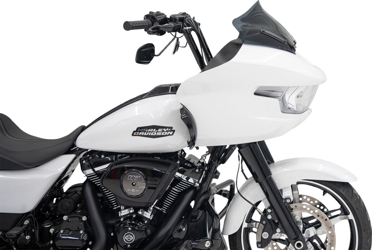 Klock Werks Windshield Flare 10" Sport Dk Sm 23 24 Fltr Windshield Oem Harley Type Klock Werks