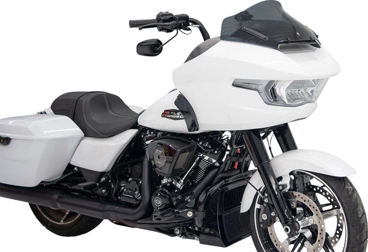Klock Werks Windshield Flare 10" Sport Dk Sm 23 24 Fltr Windshield Oem Harley Type Klock Werks