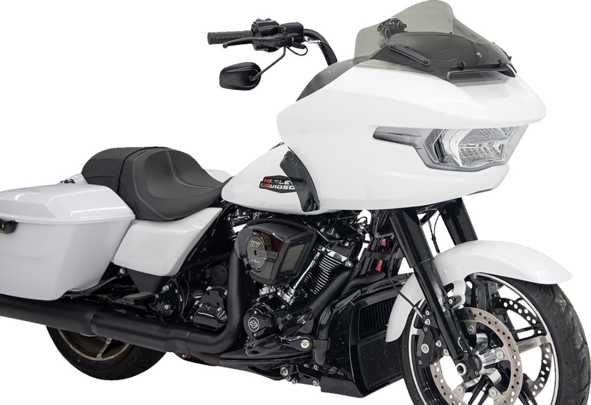 Klock Werks Windshield Flare 10" Sport Tint 23 24 Fltr Windshield Oem Harley Type Klock Werks