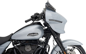 Klock Werks Windshield Flare 8" Dk Sm 23 24 Flh Windshield Oem Harley Type Klock Werks