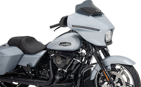 Klock Werks Windshield Flare 8" Dk Sm 23 24 Flh Windshield Oem Harley Type Klock Werks