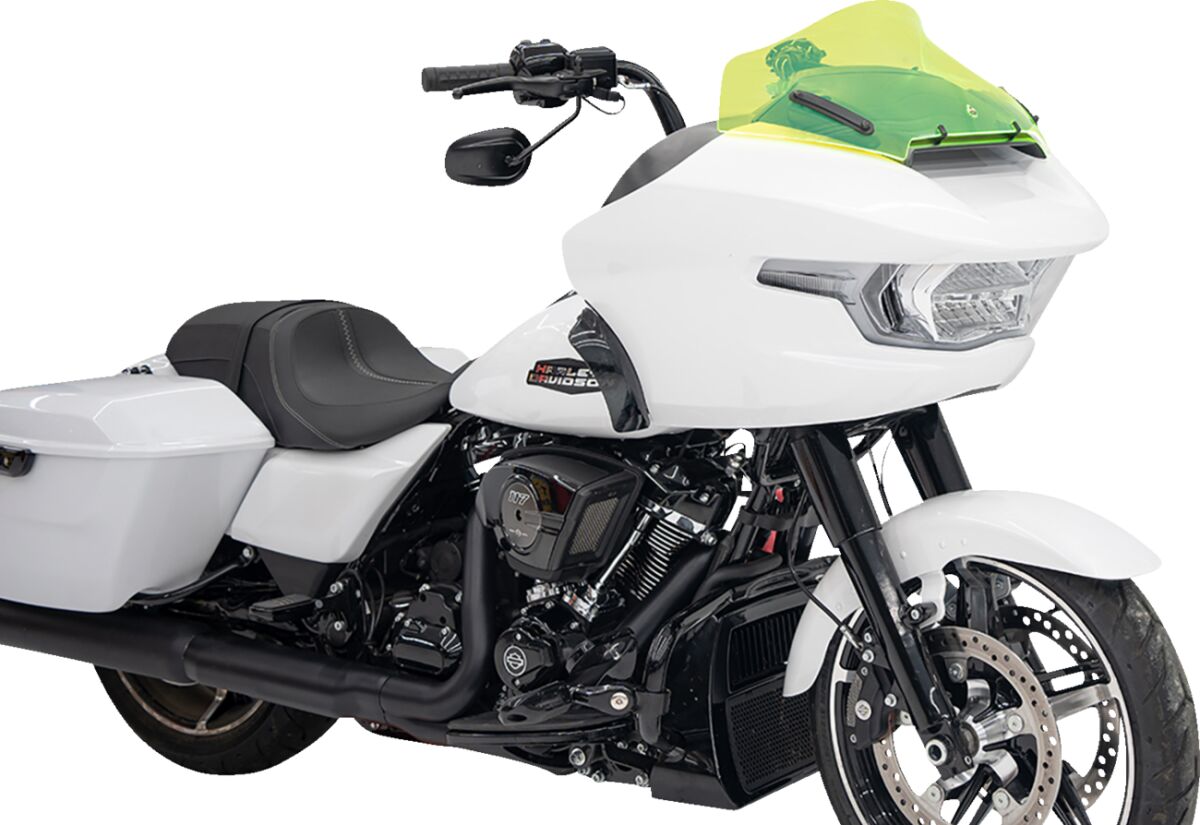 Klock Werks Windshield Flare 10" Sport Grn Ice 23 24 Fltr Windshield Oem Harley Type Klock Werks