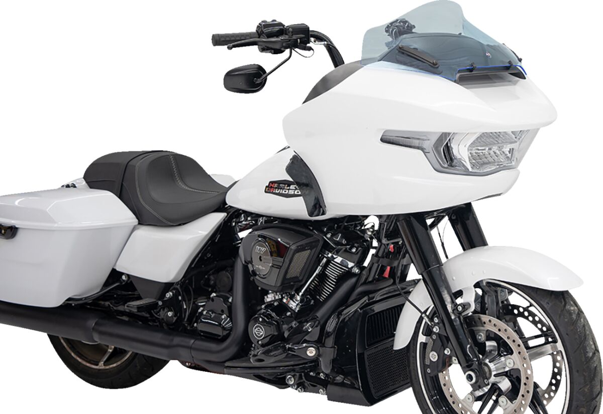 Klock Werks Windshield Flare 10" Sport Blu Ice 23 24 Fltr Windshield Oem Harley Type Klock Werks