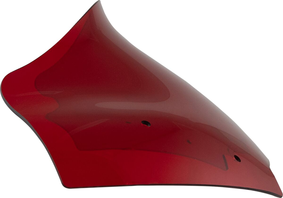 Klock Werks Windshield Flare 10" Sport Red 23 24 Fltr Windshield Oem Harley Type Klock Werks