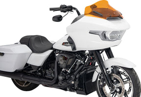 Klock Werks Windshield Flare 10" Sport Orange 23 24 Fltr Windshield Oem Harley Type Klock Werks