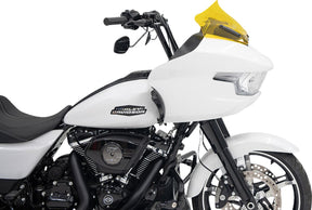 Klock Werks Windshield Flare 10" Sport Yellow 23 24 Fltr Windshield Oem Harley Type Klock Werks