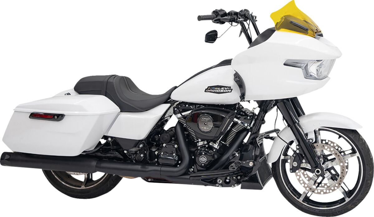 Klock Werks Windshield Flare 10" Sport Yellow 23 24 Fltr Windshield Oem Harley Type Klock Werks