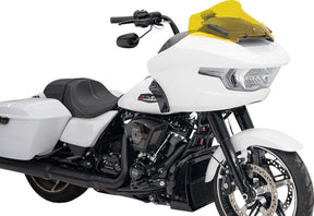 Klock Werks Windshield Flare 10" Sport Yellow 23 24 Fltr Windshield Oem Harley Type Klock Werks