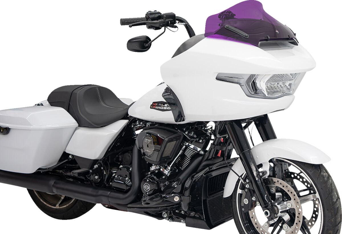 Klock Werks Windshield Flare 10" Sport Purple 23 24 Fltr Windshield Oem Harley Type Klock Werks