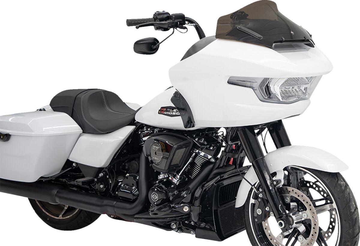 Klock Werks Windshield Flare 10" Sport Bronze 23 24 Fltr Windshield Oem Harley Type Klock Werks