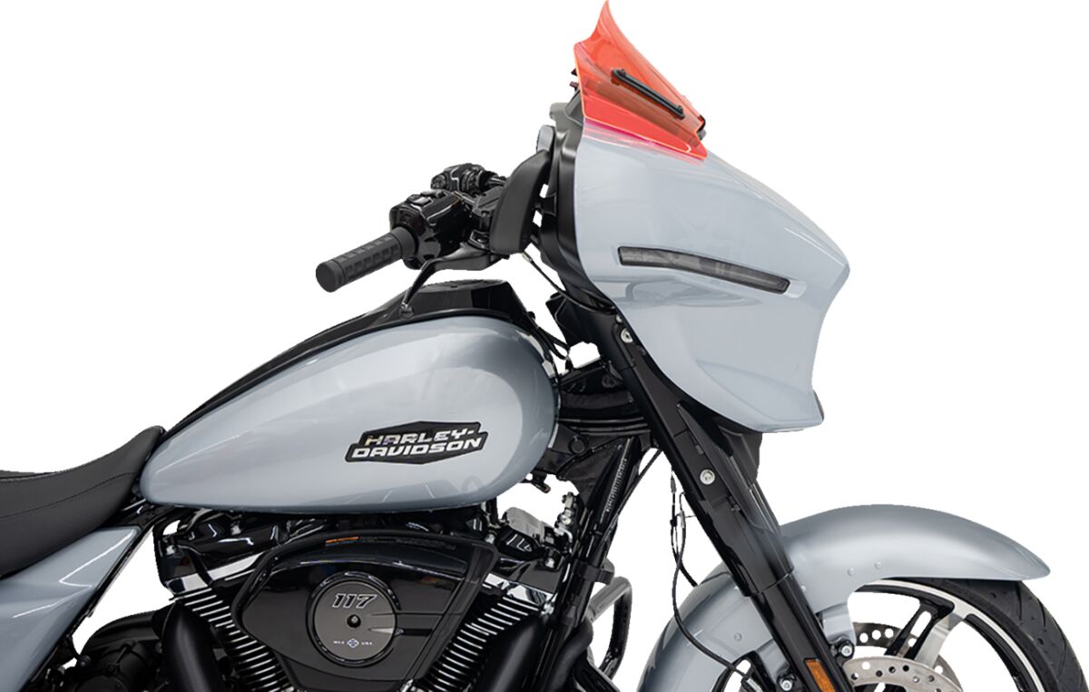 Klock Werks Windshield Flare 8" Pk Ice 23 24 Flh Windshield Oem Harley Type Klock Werks