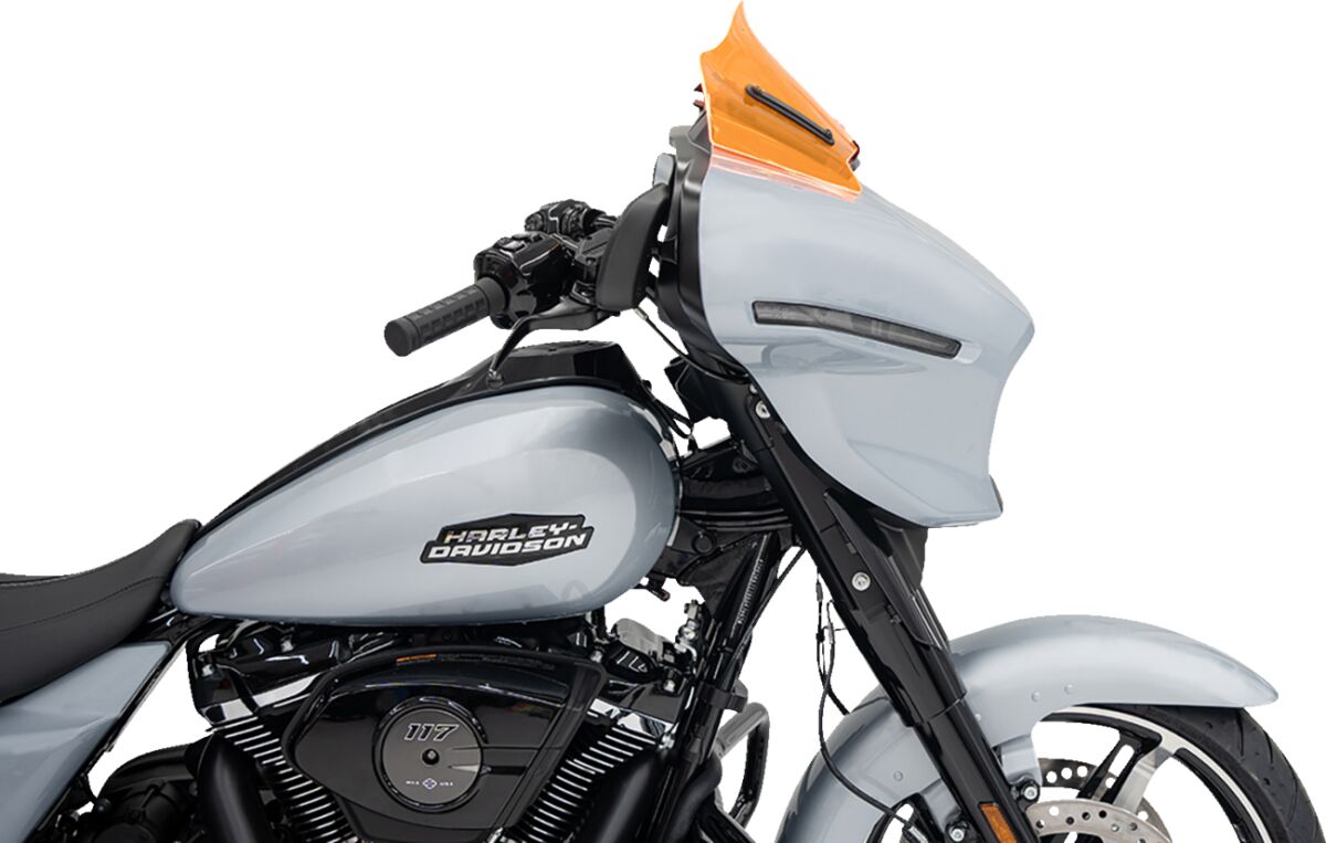 Klock Werks Windshield Flare 8" Or Ice 23 24 Flh Windshield Oem Harley Type Klock Werks
