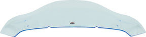 Klock Werks Windshield Flare 8" Blu Ice 23 24 Flh Windshield Oem Harley Type Klock Werks