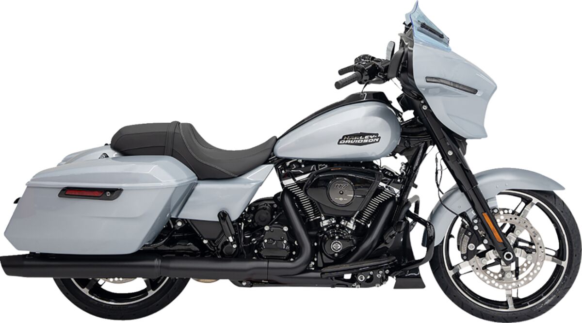 Klock Werks Windshield Flare 8" Blu Ice 23 24 Flh Windshield Oem Harley Type Klock Werks