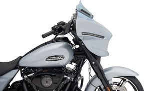 Klock Werks Windshield Flare 8" Blu Ice 23 24 Flh Windshield Oem Harley Type Klock Werks