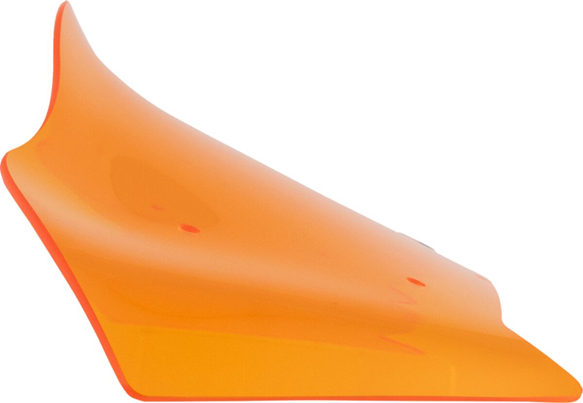 Klock Werks Windshield Flare 8" Orange 23 24 Flh Windshield Oem Harley Type Klock Werks