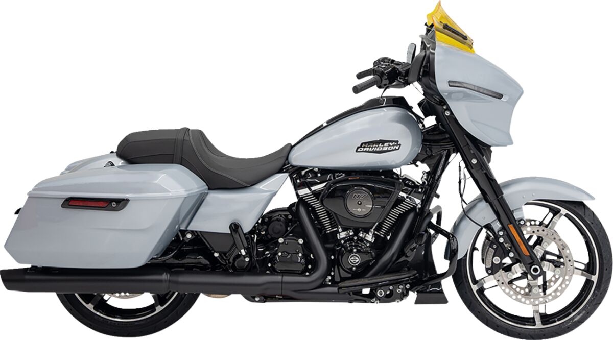 Klock Werks Windshield Flare 8" Yellow 23 24 Flh Windshield Oem Harley Type Klock Werks