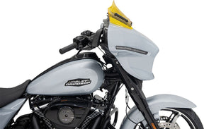 Klock Werks Windshield Flare 8" Yellow 23 24 Flh Windshield Oem Harley Type Klock Werks
