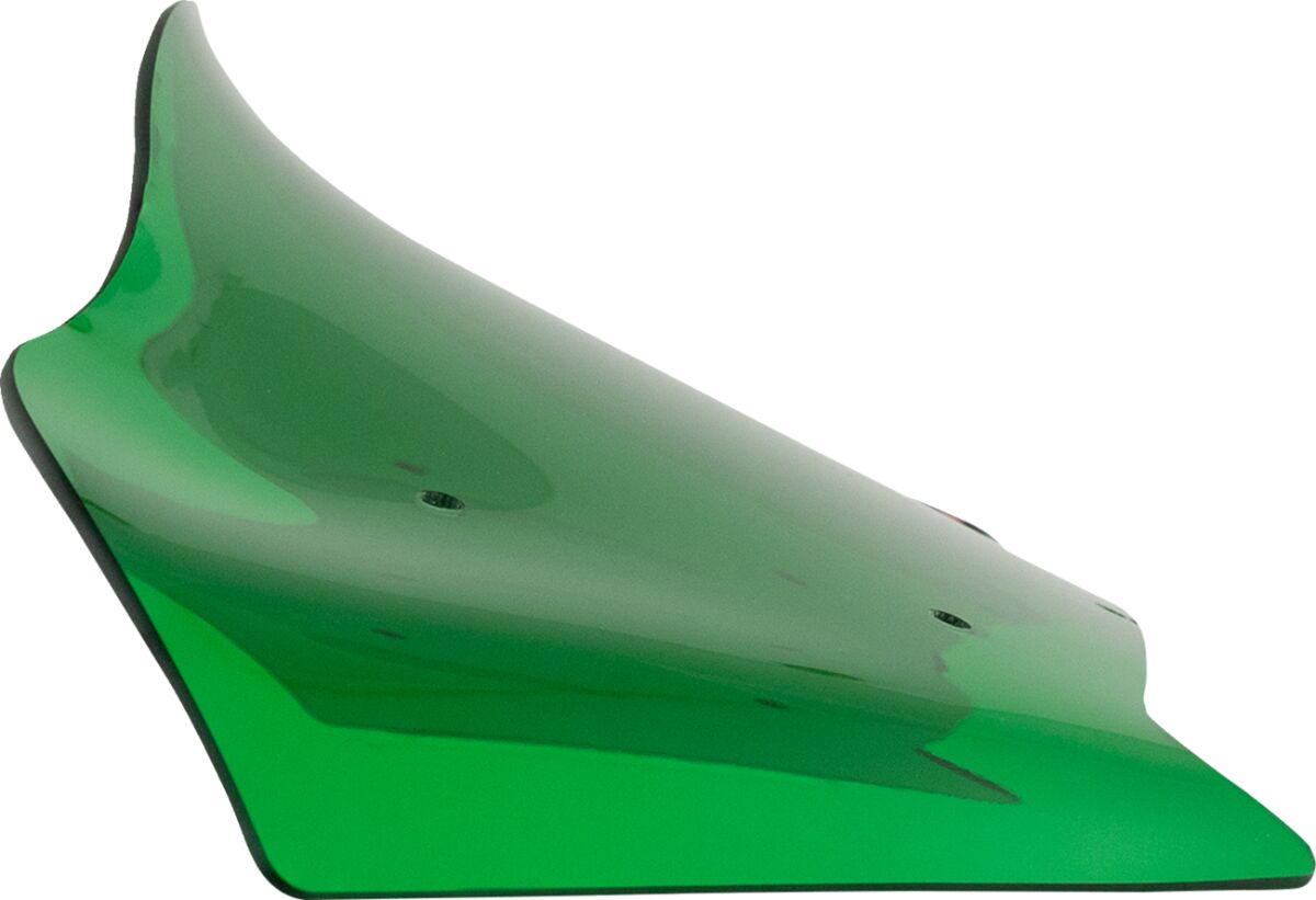 Klock Werks Windshield Flare 8" Green 23 24 Flh Windshield Oem Harley Type Klock Werks