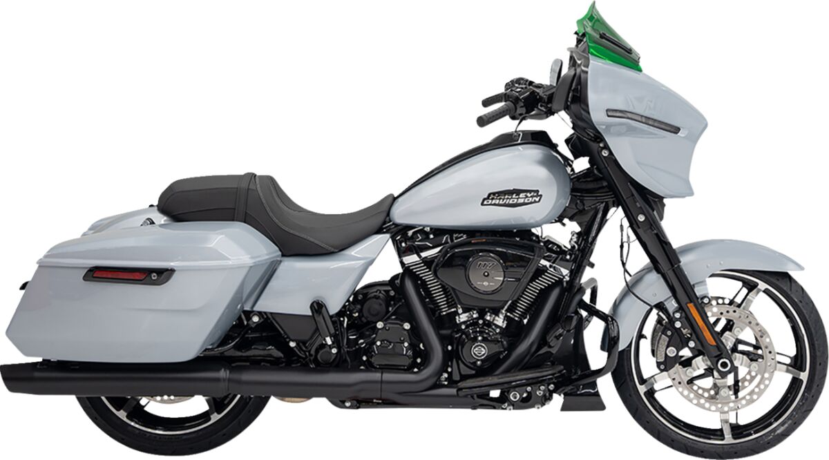 Klock Werks Windshield Flare 8" Green 23 24 Flh Windshield Oem Harley Type Klock Werks