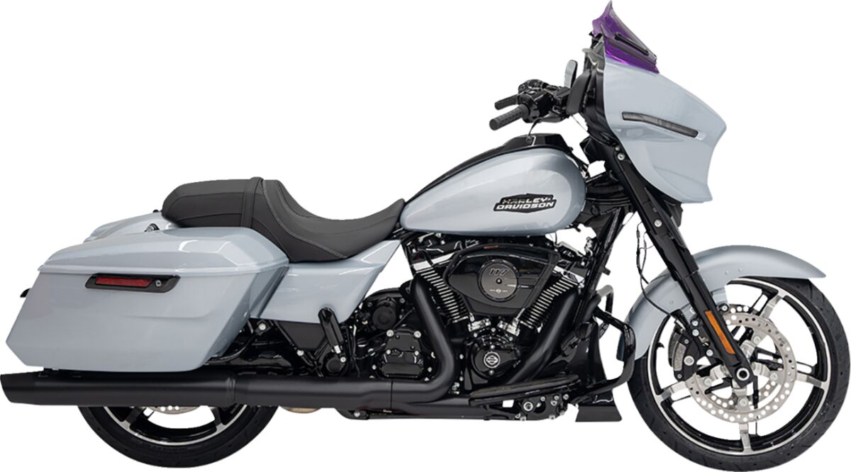 Klock Werks Windshield Flare 8" Purple 23 24 Flh Windshield Oem Harley Type Klock Werks