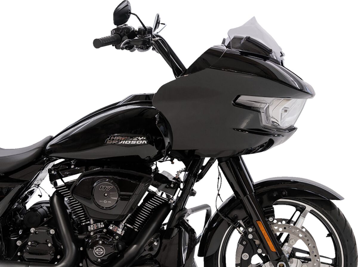 Klock Werks Windshield Flare 8" Sport 23 24 Fltr Clear Windshield Oem Harley Type Klock Werks