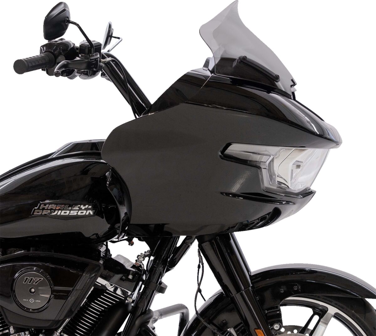 Klock Werks Windshield Flare 11" Sport 23 24 Fltr Tint Windshield Oem Harley Type Klock Werks